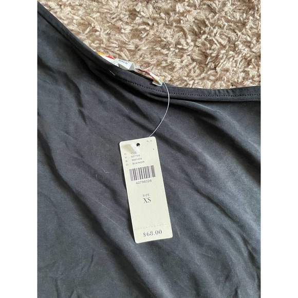 NWT Eri + Ali Womens Regular Fit One Shoulder Top Blouse Lightweight Size XS - Picture 5 of 7